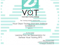 大華AI榮獲VOT2020-ST視覺目標跟蹤國際競賽冠軍