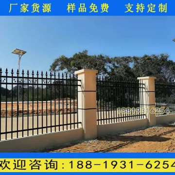惠州學(xué)校圍墻欄桿價(jià)格 工廠外墻鐵藝