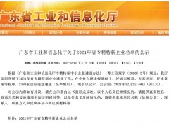 【喜報(bào)】矩形入選2021省級(jí)專精特新企業(yè)！