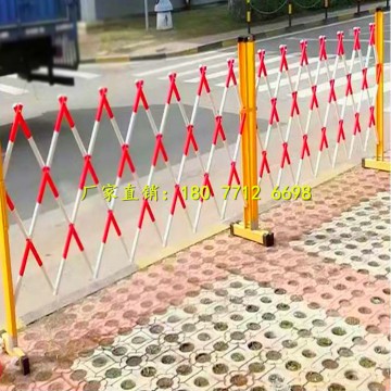 廣西玻璃鋼伸縮圍欄施工圍欄可移動